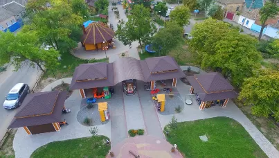 Аллея Сказок в Геническе