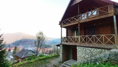 Наш коттедж на несколько дней в Яремче.