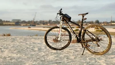 Геническ. Вело-прогулка на закате!