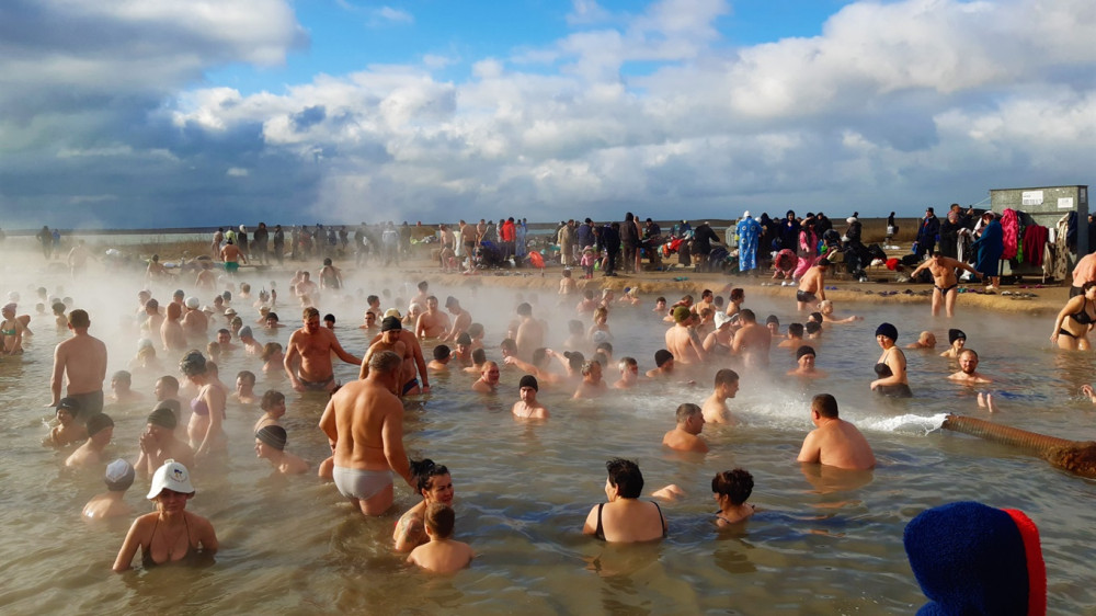 Крещение на Арбатской Стрелке